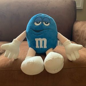 M&M Blue Plushie Stuffed Animal